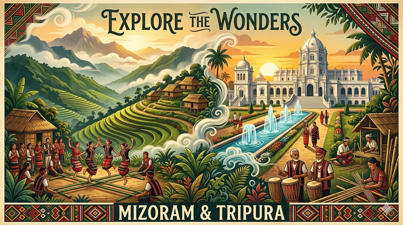 Exclusive Tripura and Mizoram Discovery tour 9Days