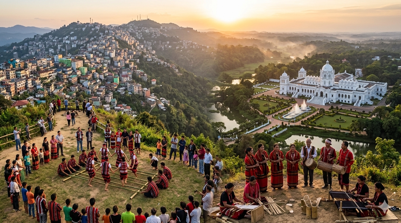 Tripura and Mizoram Tour Package 7Night 8Days